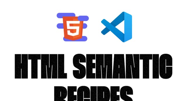 HTML Semantic Recipes